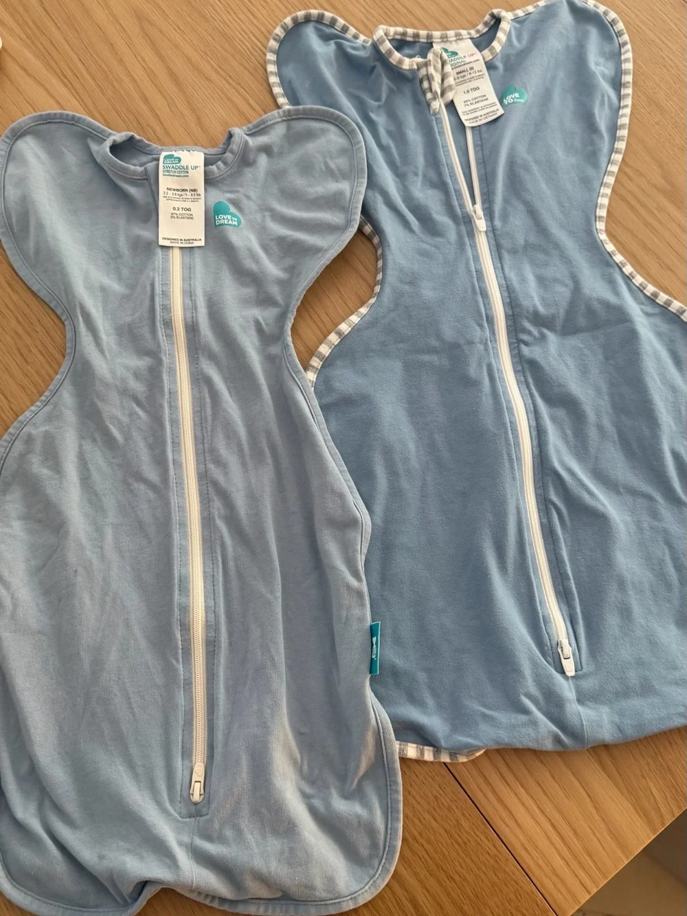 Love to dream blue swaddles